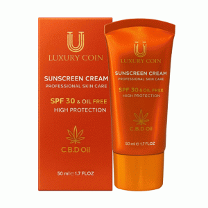 کرم ضدآفتاب SPF30 لاکچری کوین