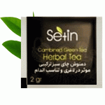 دمنوش چای سبز ترکیبی موثر در کاهش وزن 120 عددی