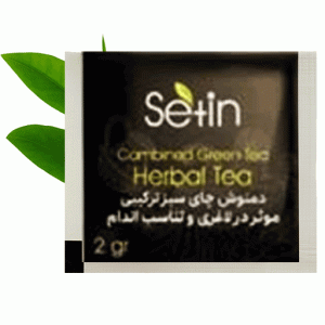 دمنوش چای سبز ترکیبی موثر در کاهش وزن 120 عددی