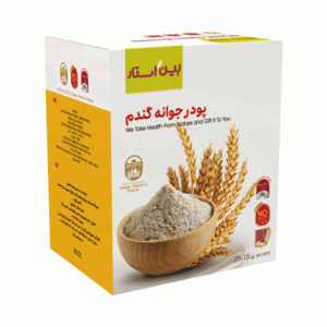 پودر جوانه گندم بین استار 25 عددی