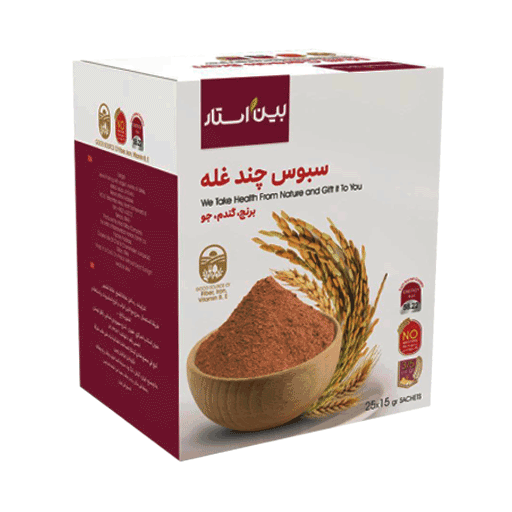 سبوس چند غله بین استار 25 عددی