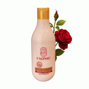 شامپو بدن عصاره رز بلک باکارا ۳۰۰ میل EXONIC