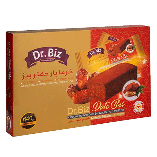 خرما بار طبیعی دکتر بیز