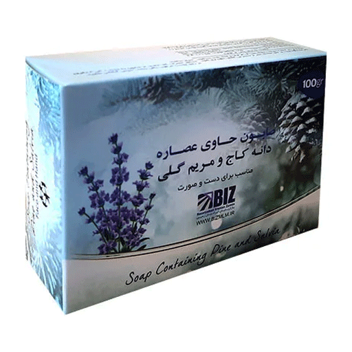 صابون دانه کاج و مریم گلی پک 3 عددی