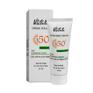 کرم ضد آفتاب spf50 بی رنگ ویتابلا